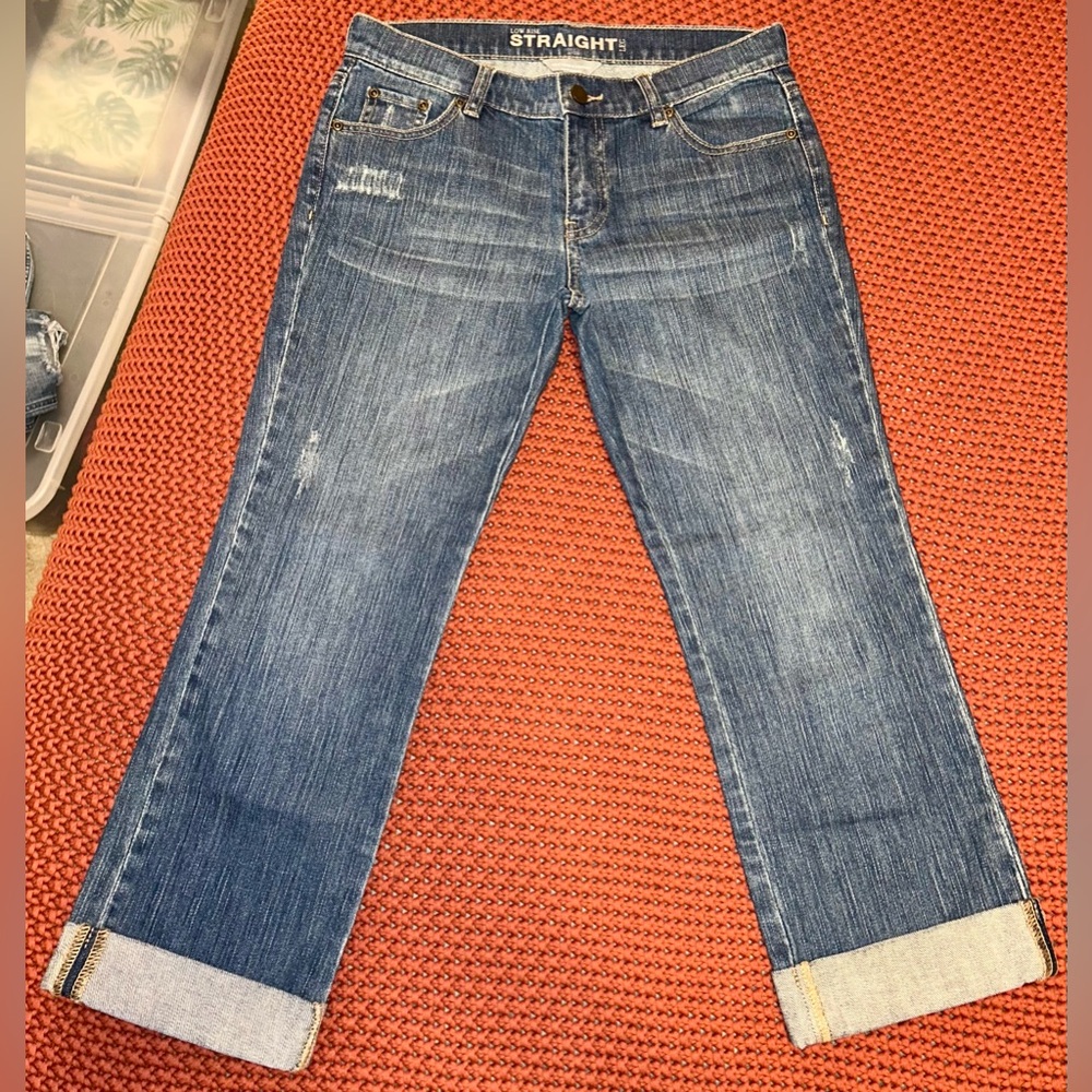 New York & Company denim capris